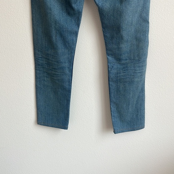 Rag & bone Fit 1 Low-Rise Fire Island Extra Slim Fit Light Indigo Jeans - Picture 13 of 16